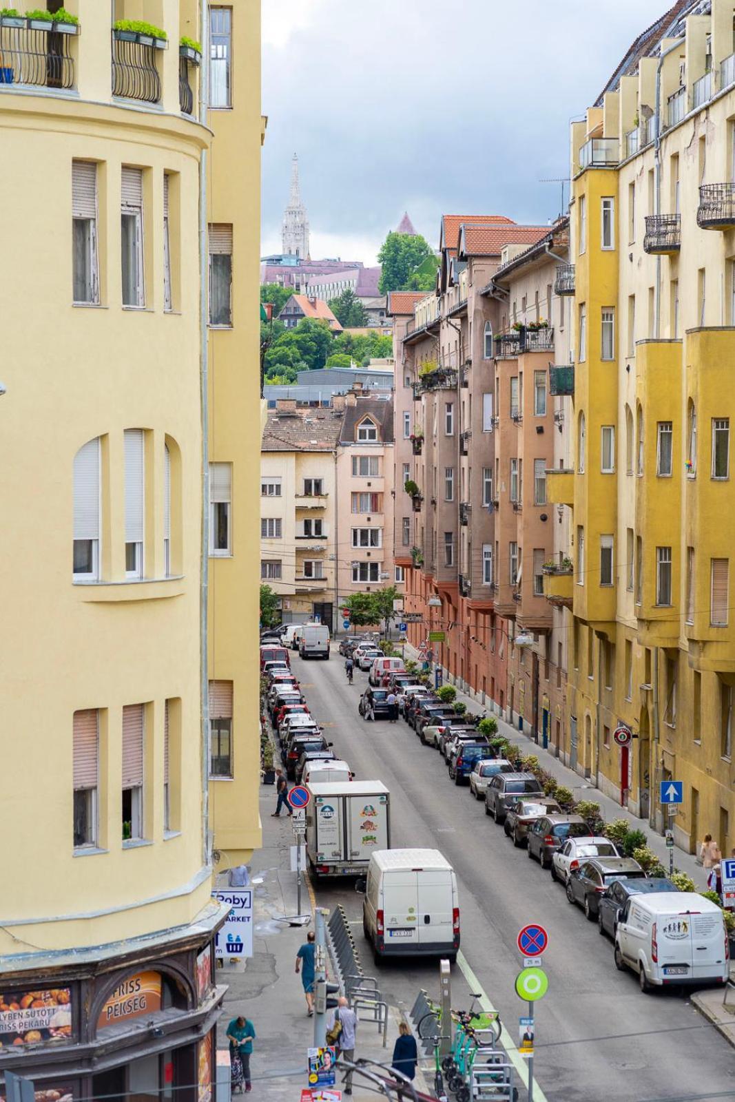 Designer Vintage Home Near Castle District Budapeste Exterior foto